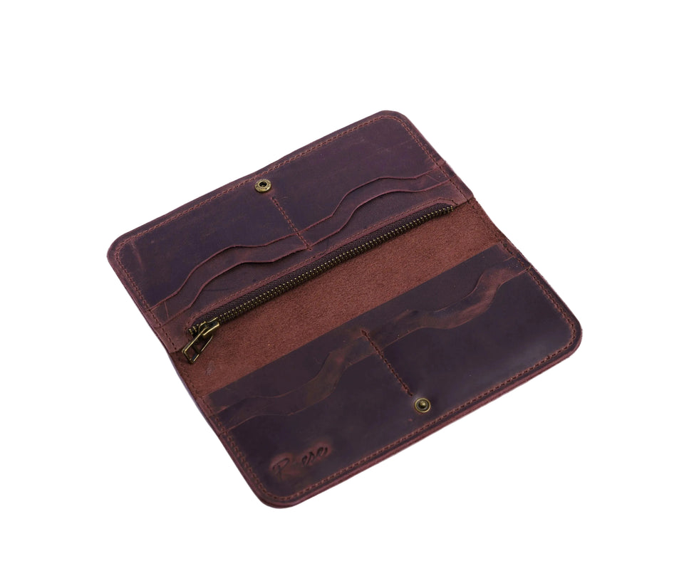 Long Wallet — Violet Shadow