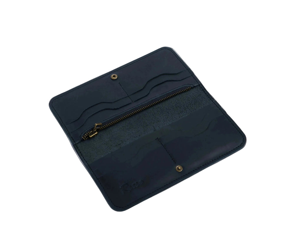 Long Wallet — Dark brown