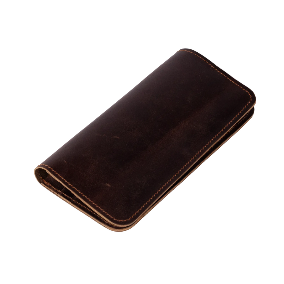 Long Wallet — Dark Walnut