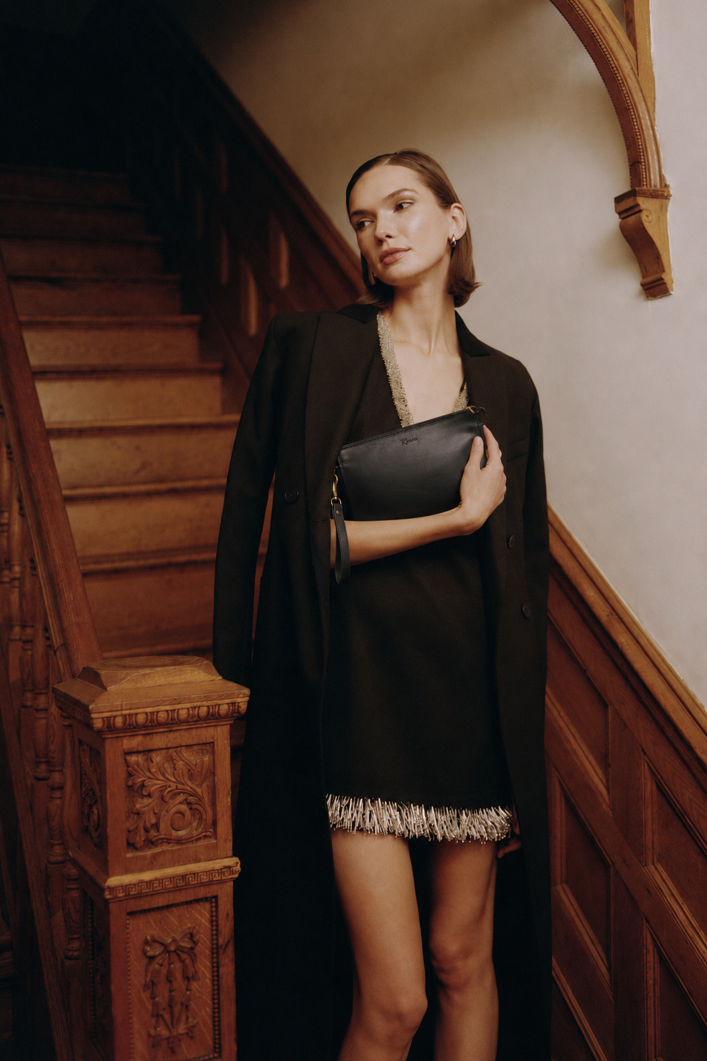 Classic Leather Clutch