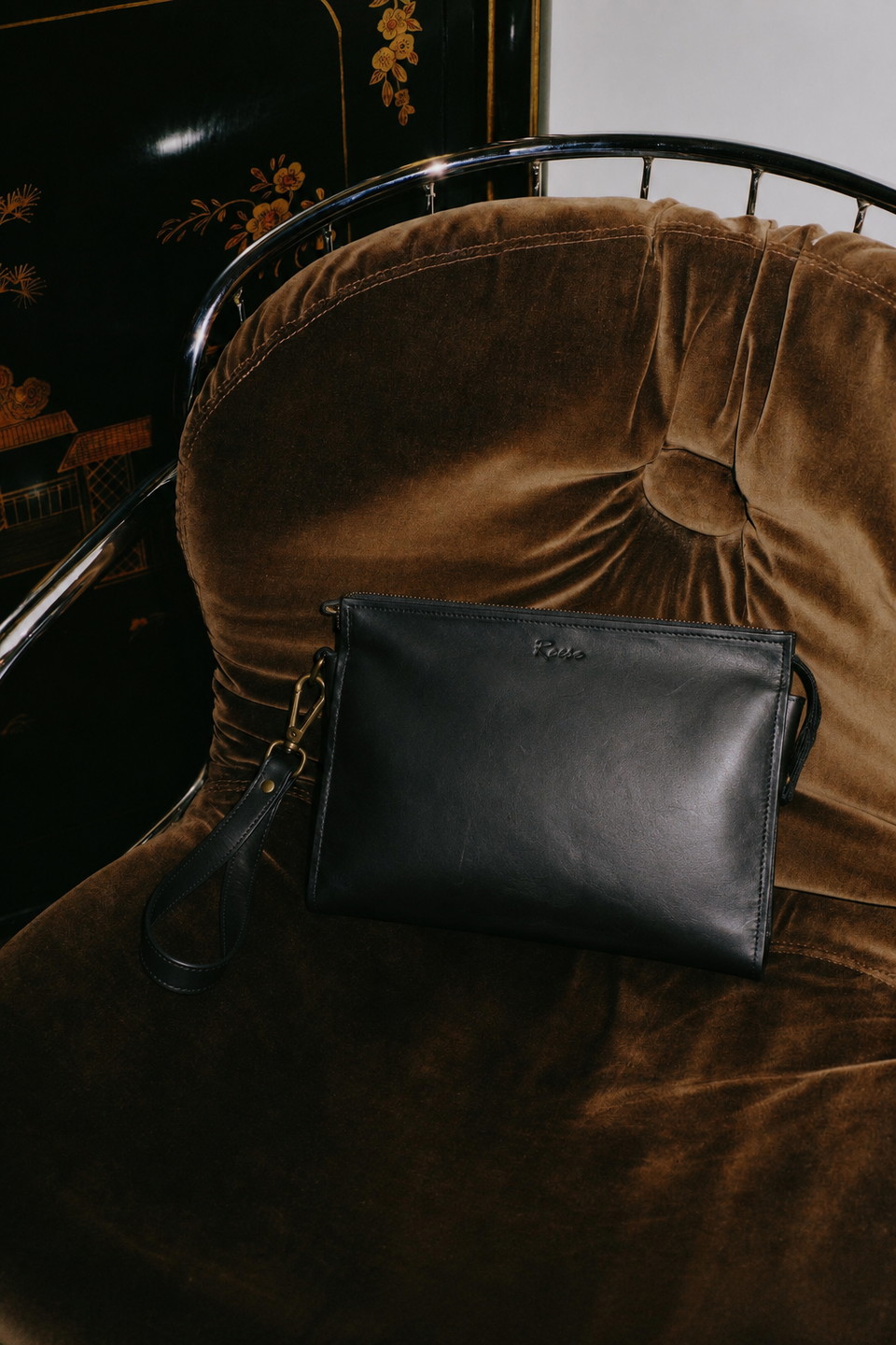Classic Leather Clutch