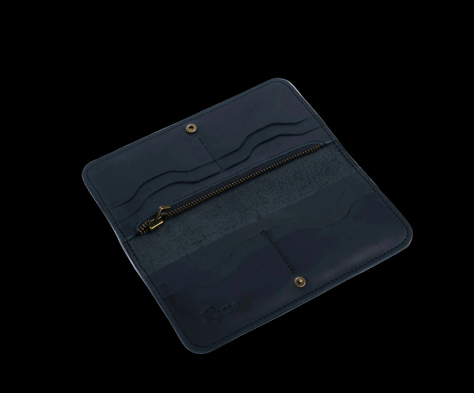 Long Wallet — Dark brown