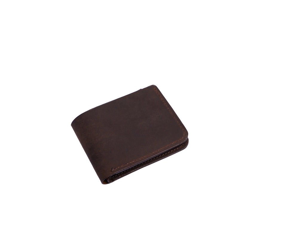 Classic Bifold Wallet — Dark Walnut