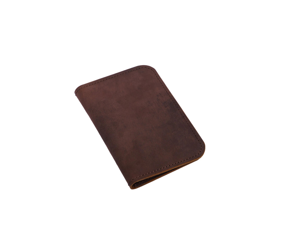 Voyage- Passport Holder — Dark Walnut