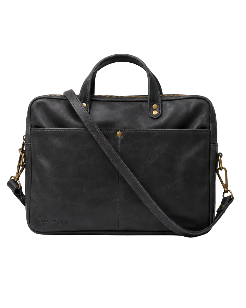 Executive Laptop Bag — Matte Black