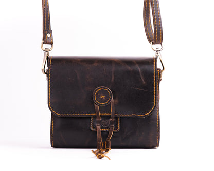 Reese Heritage Crossbody – Compact, Handcrafted, and Timeless