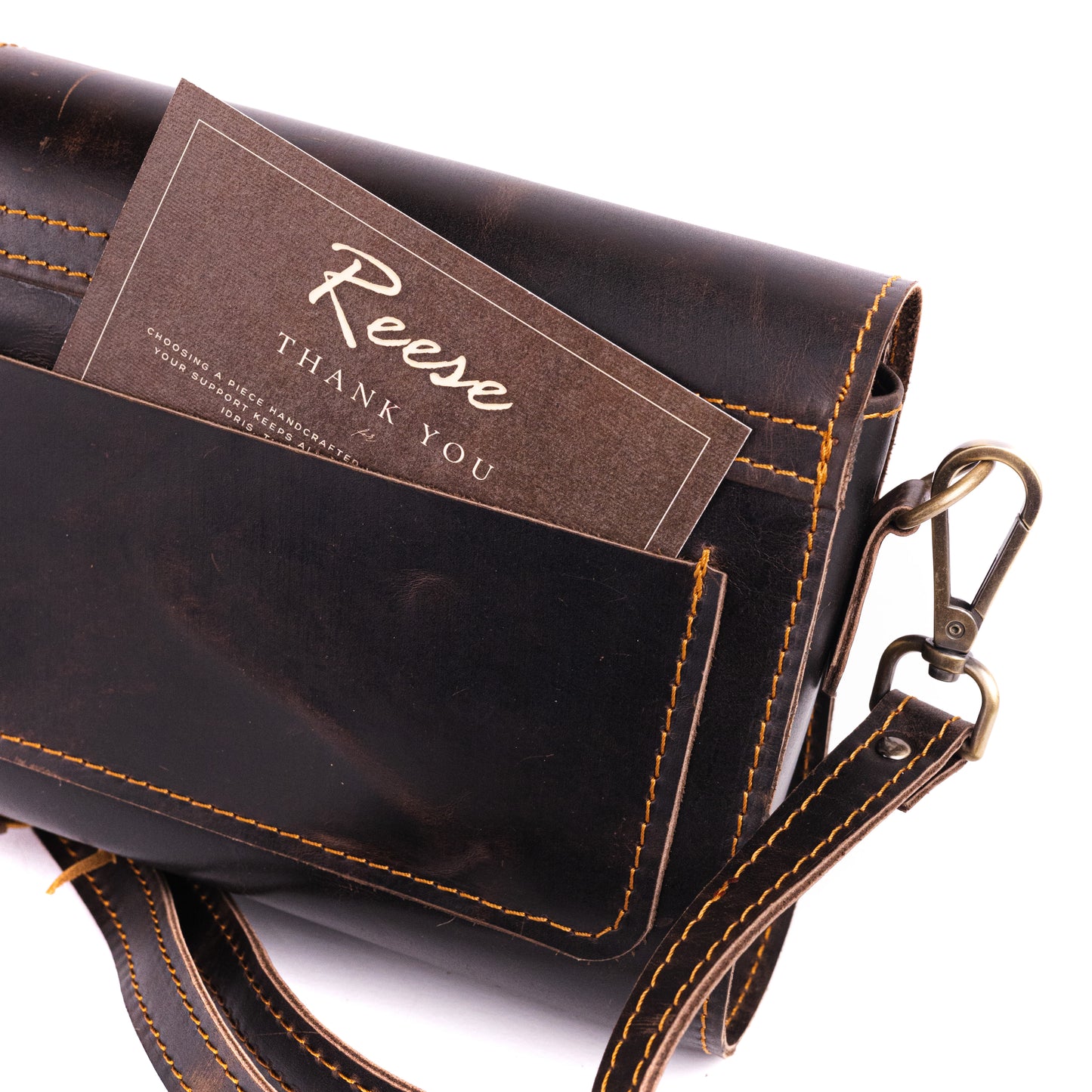 Reese Heritage Crossbody – Compact, Handcrafted, and Timeless