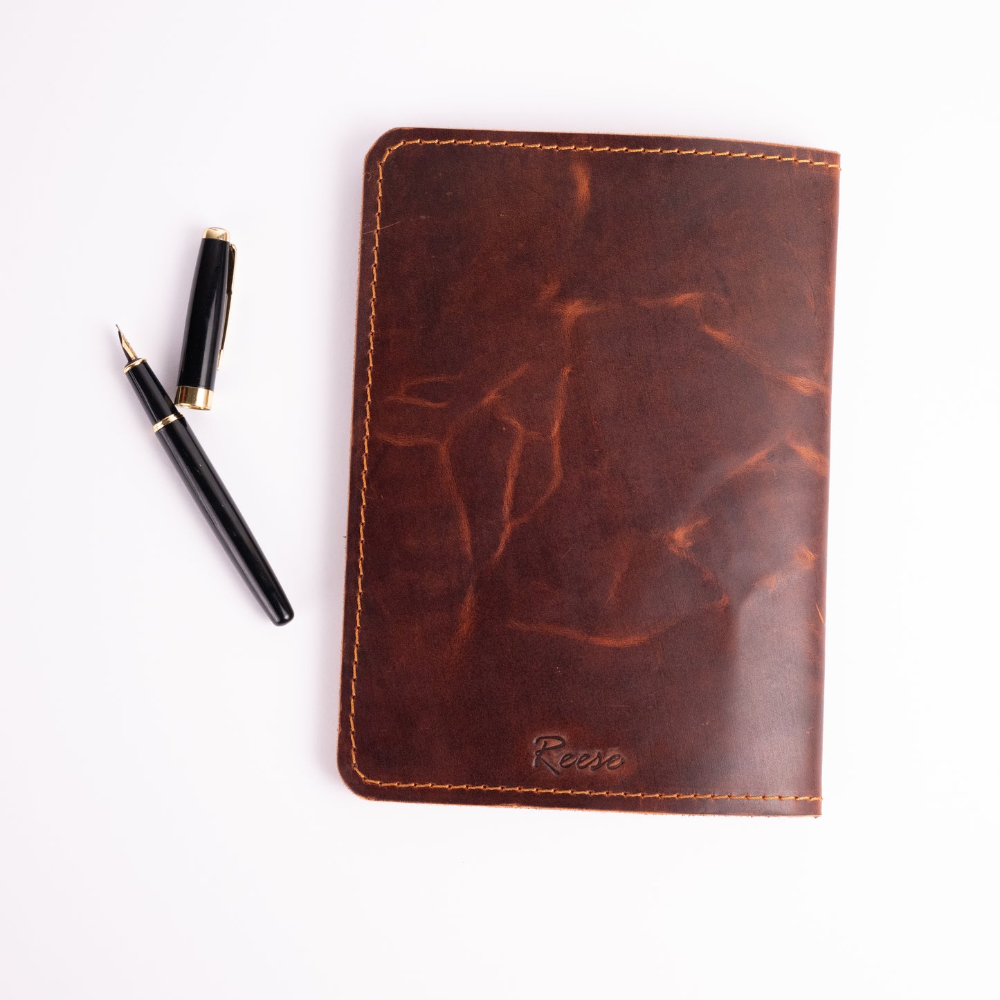 Reese Vintage NoteBook - Handcrafted Vintage Leather Elegance