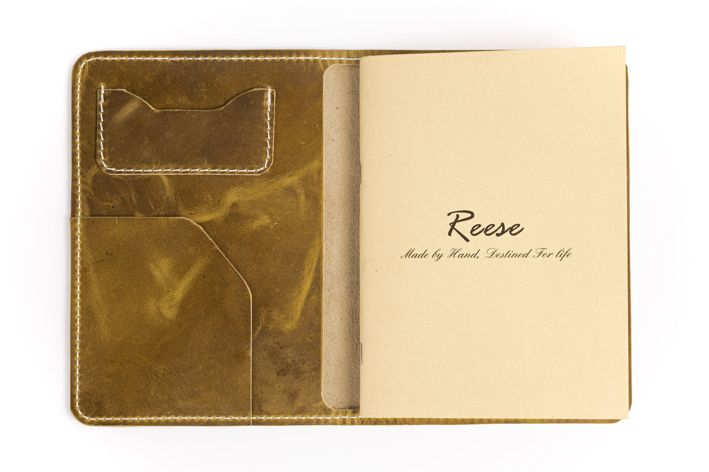 Reese Vintage NoteBook - Handcrafted Vintage Leather Elegance