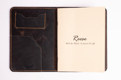 Reese Vintage NoteBook - Handcrafted Vintage Leather Elegance