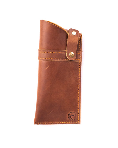 Reese Sunwear Pouch - Handcrafted Vintage Leather Elegance