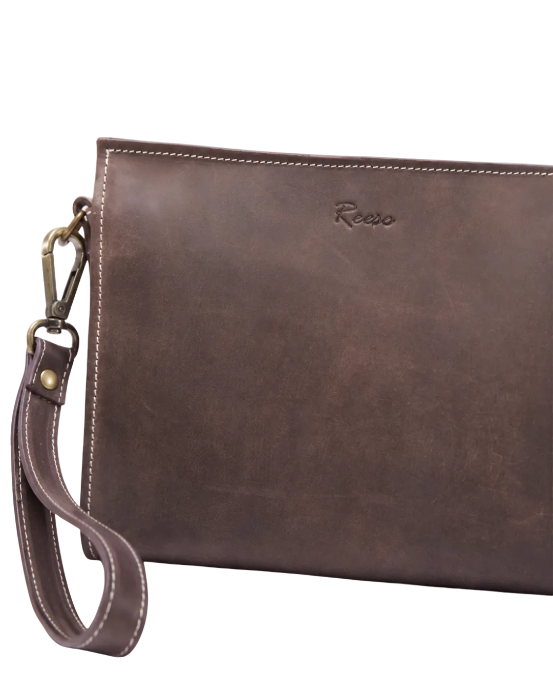 Classic Leather Clutch