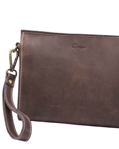 Classic Leather Clutch