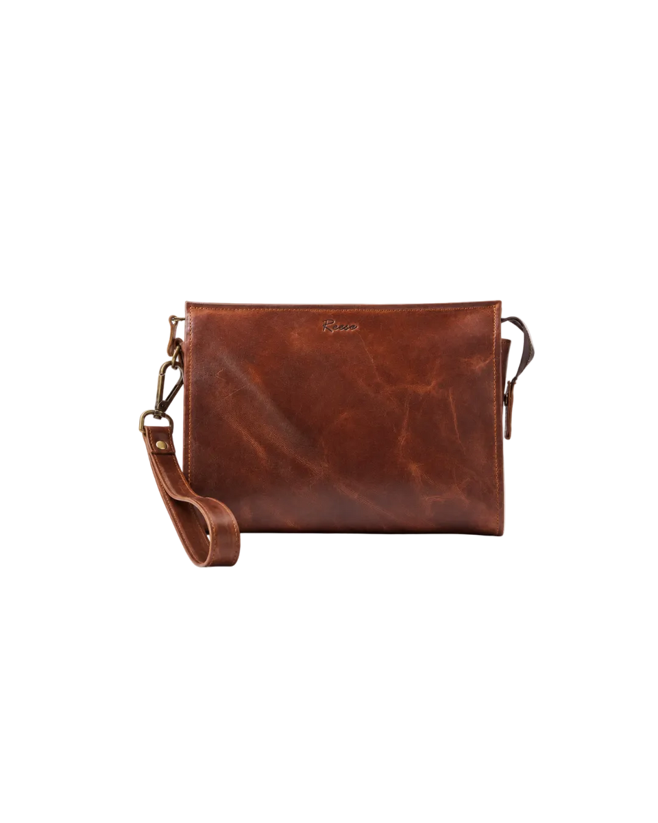 Classic Leather Clutch