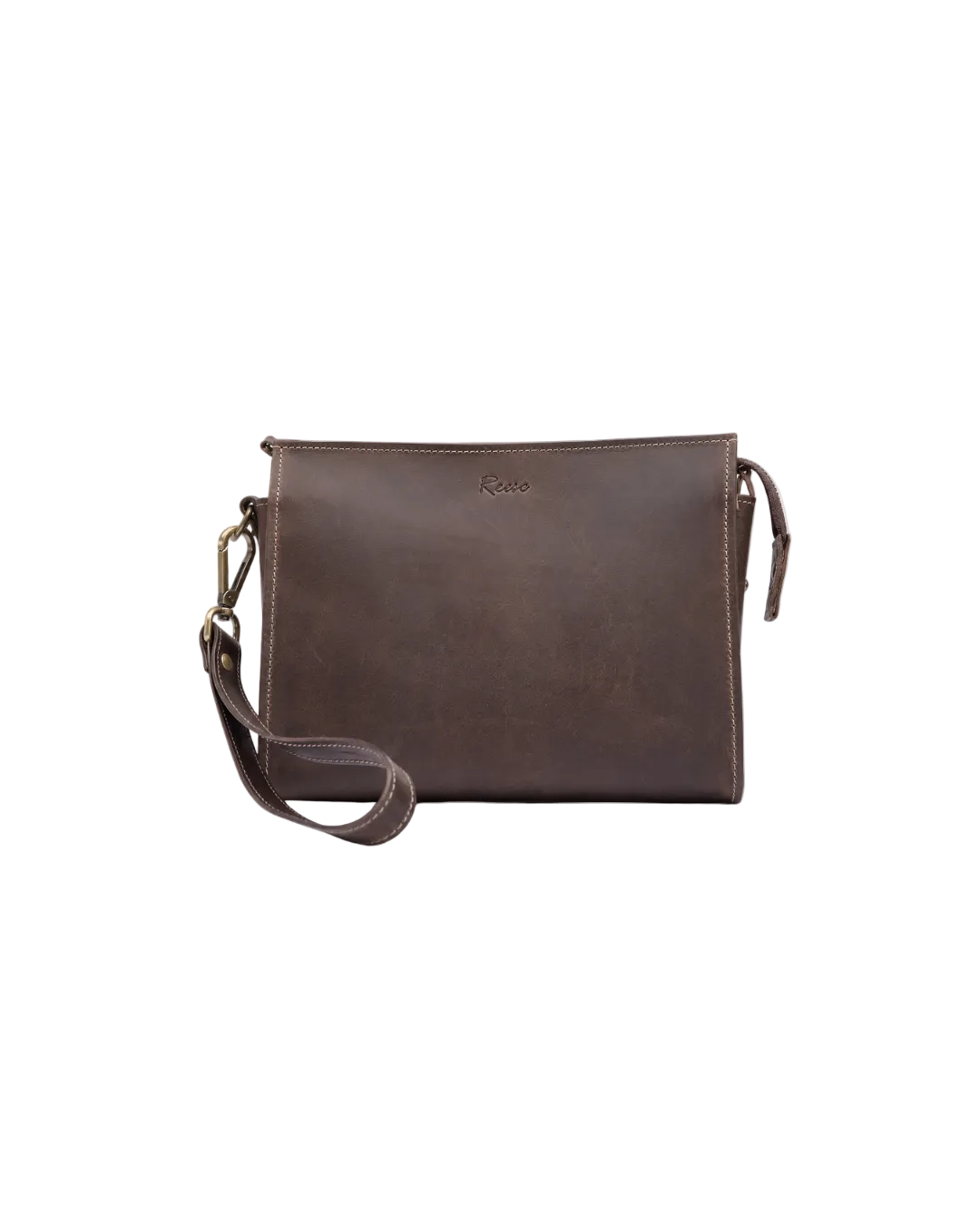 Classic Leather Clutch
