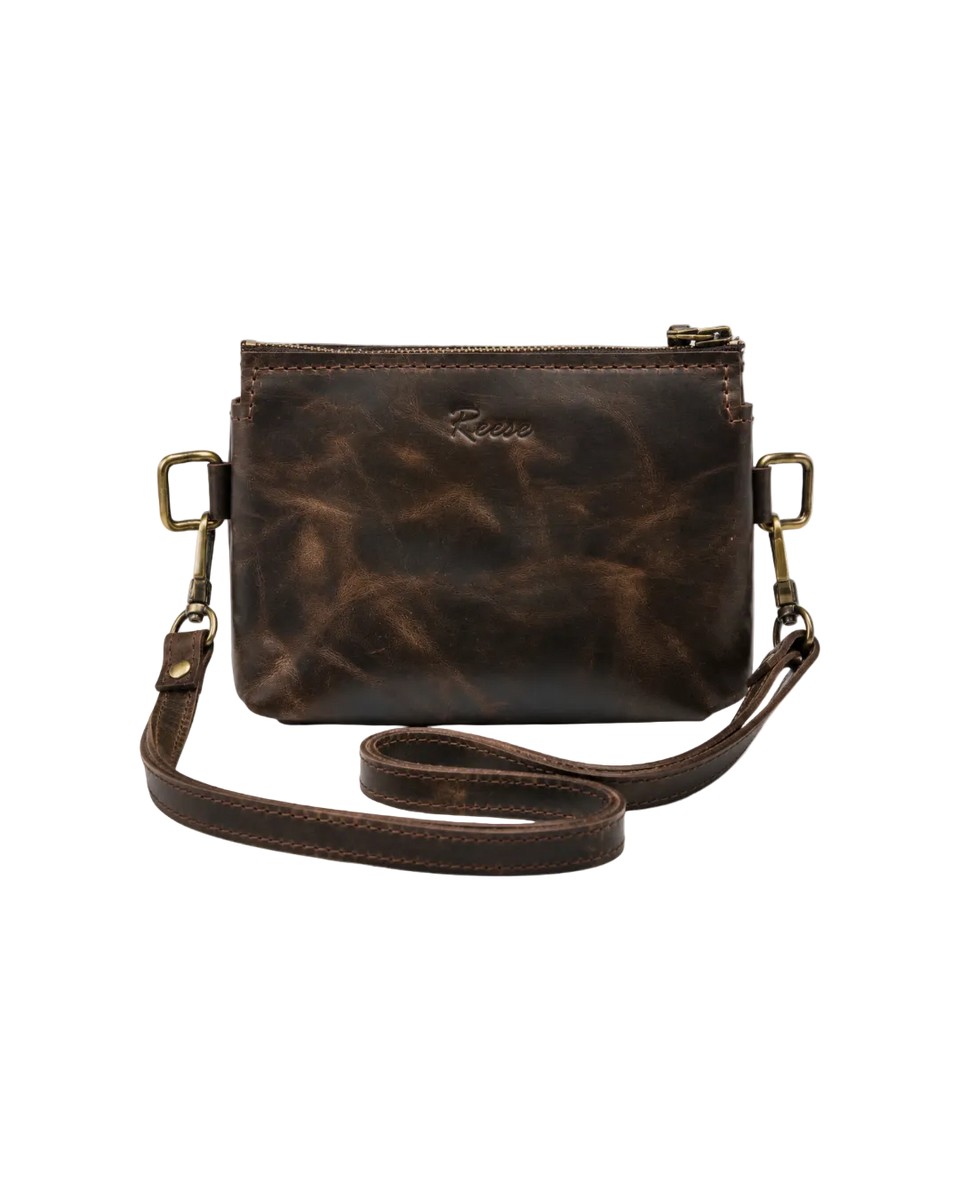 Mini Crossbody — Dark Walnut