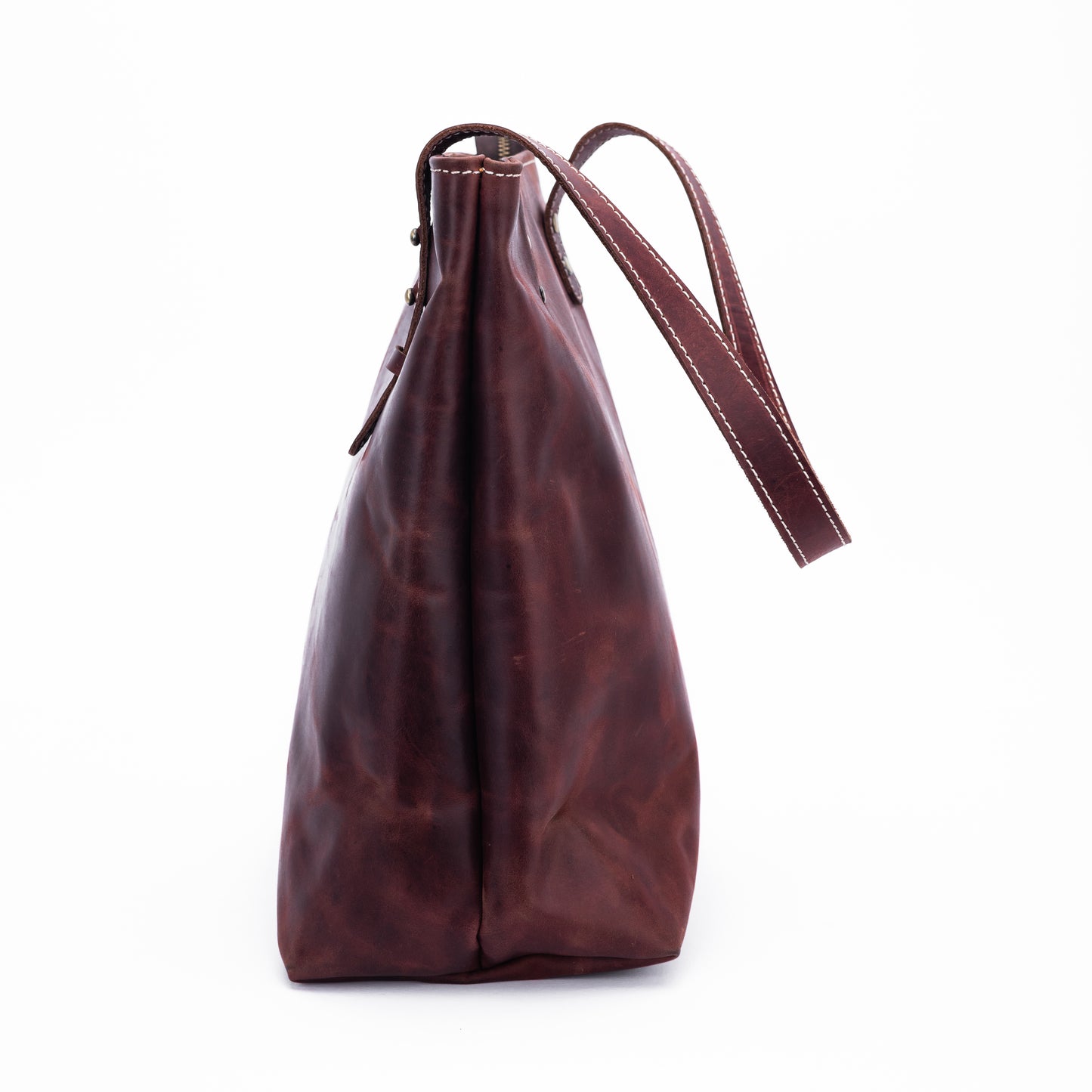 Reese Classic Tote – Handcrafted Vintage Leather Elegance