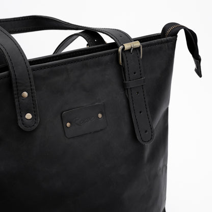 Reese Classic Tote – Handcrafted Vintage Leather Elegance