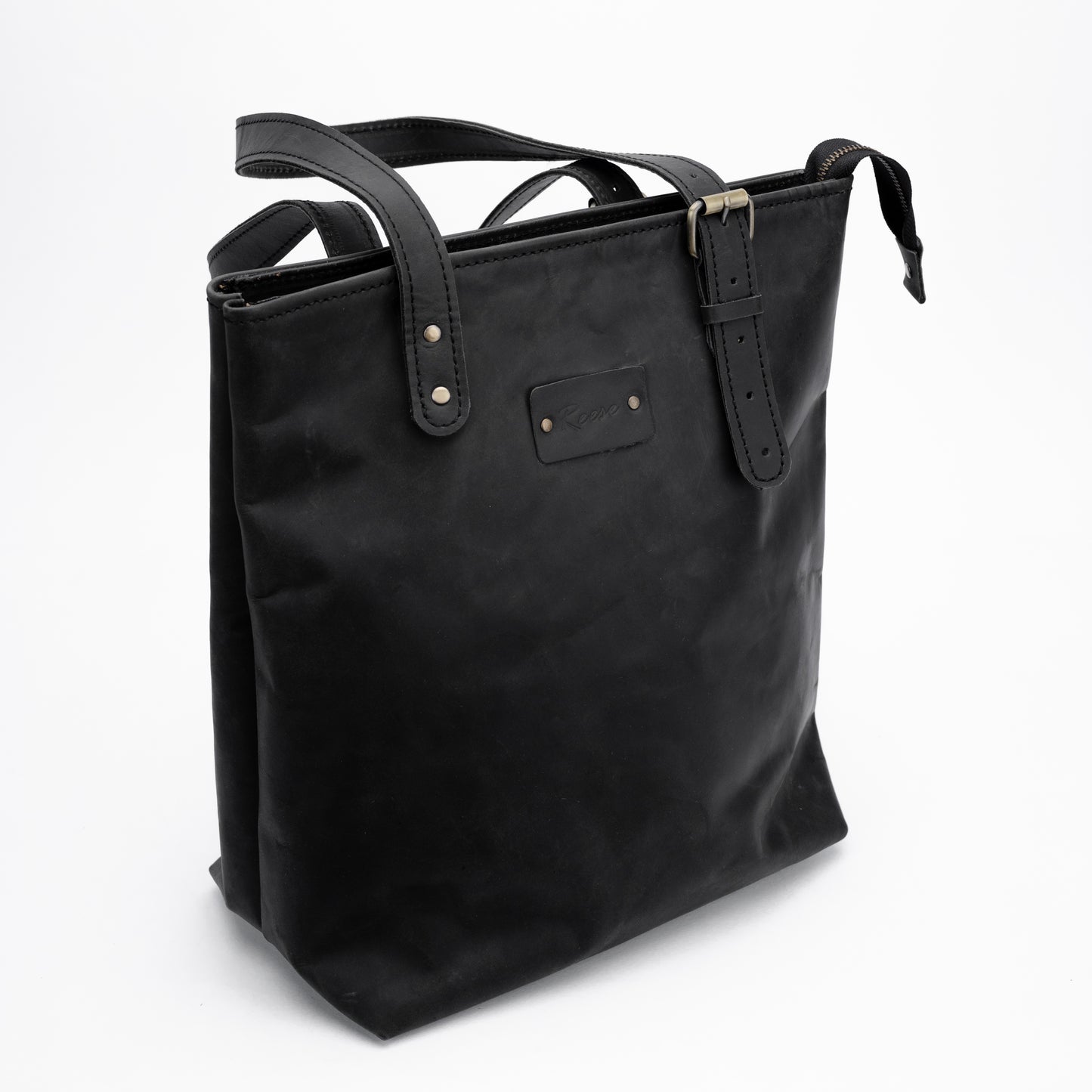 Reese Classic Tote – Handcrafted Vintage Leather Elegance