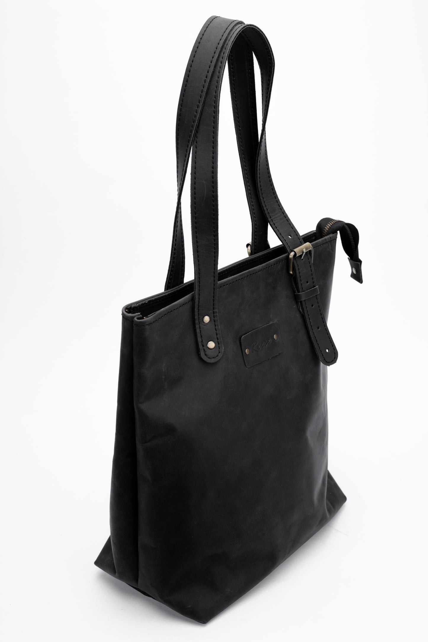 Reese Classic Tote – Handcrafted Vintage Leather Elegance