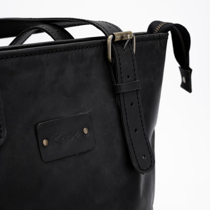 Reese Classic Tote – Handcrafted Vintage Leather Elegance