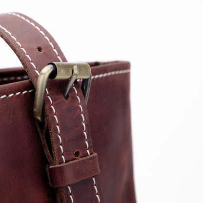 Reese Classic Tote – Handcrafted Vintage Leather Elegance