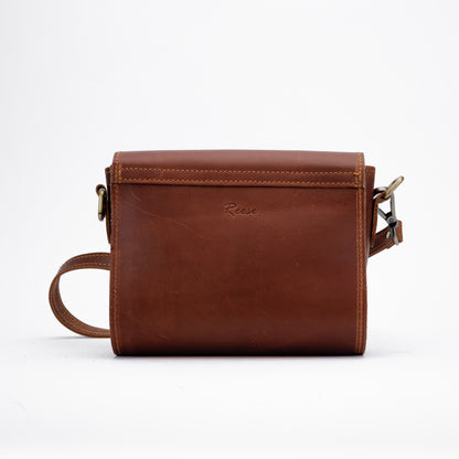 Reese Heritage Crossbody – Compact, Handcrafted, and Timeless