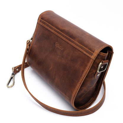 Reese Heritage Crossbody – Compact, Handcrafted, and Timeless