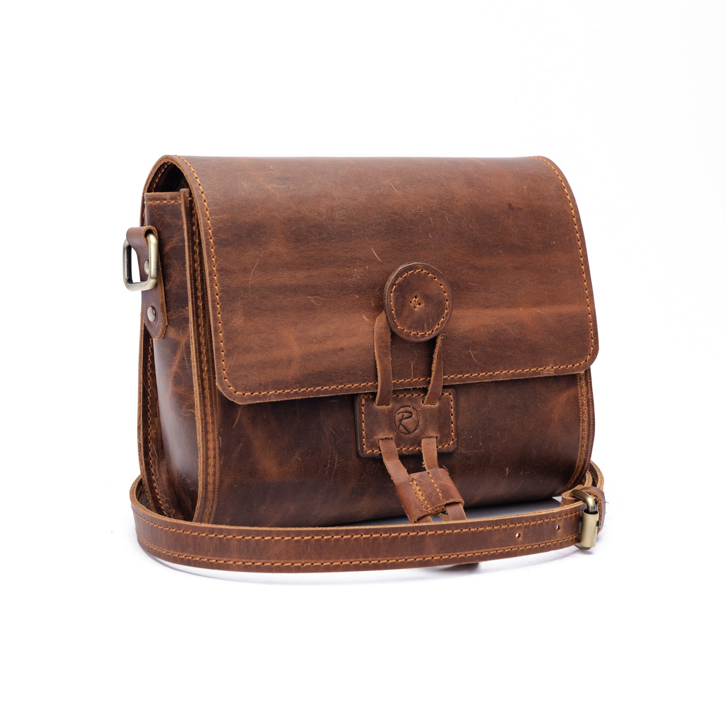 Reese Heritage Crossbody – Compact, Handcrafted, and Timeless