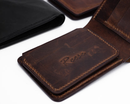 Reese Classic Bifold Wallet – Crafted for Life, Built for Character