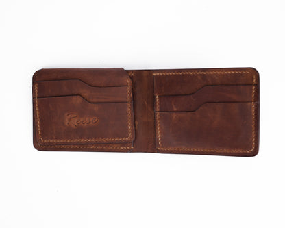 Reese Classic Bifold Wallet – Crafted for Life, Built for Character