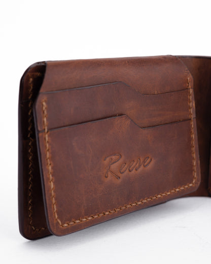 Reese Classic Bifold Wallet – Crafted for Life, Built for Character