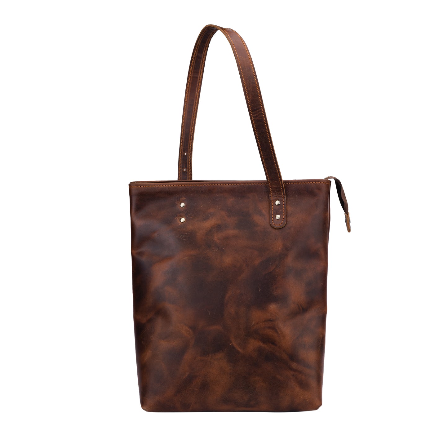 Reese Classic Tote – Handcrafted Vintage Leather Elegance