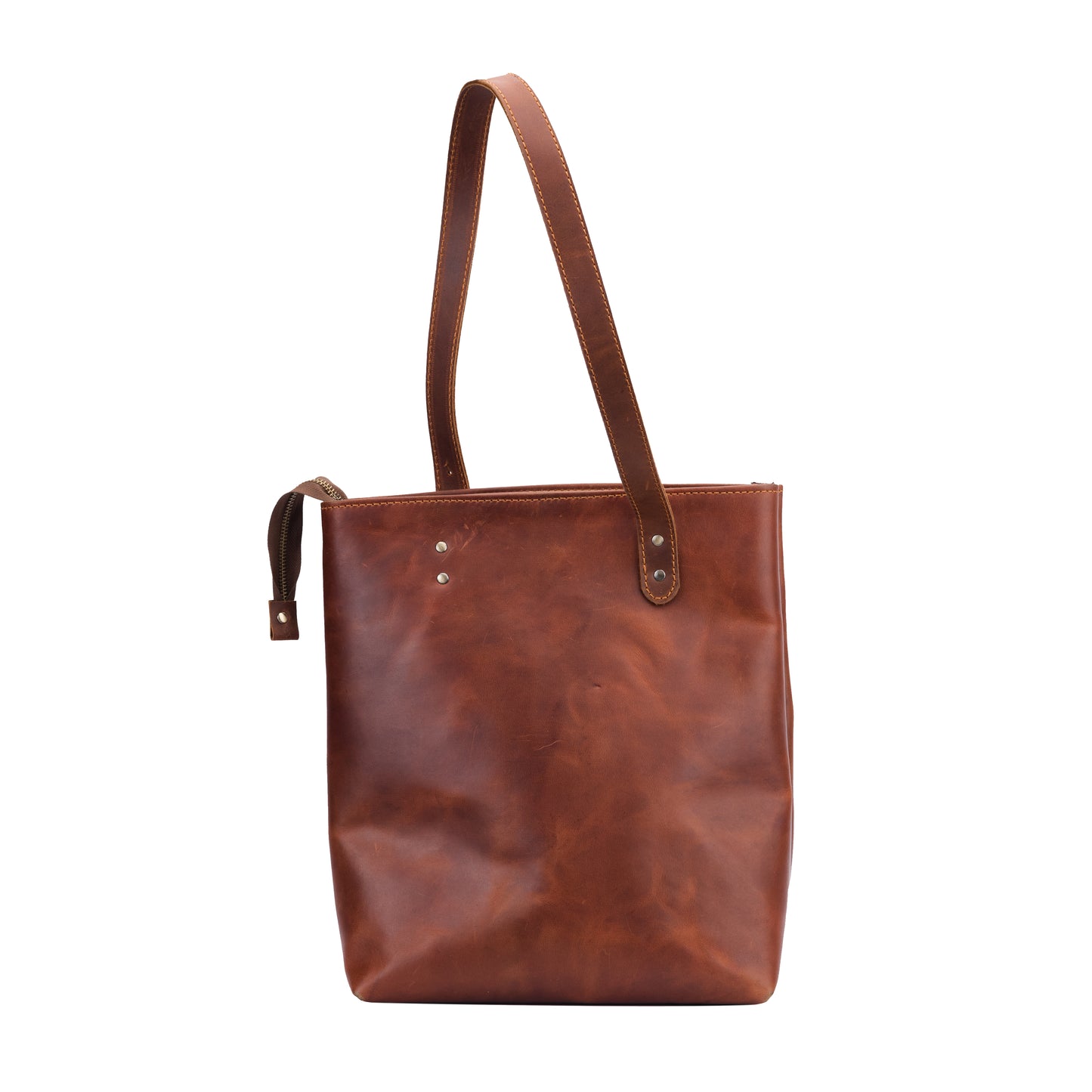Reese Classic Tote – Handcrafted Vintage Leather Elegance