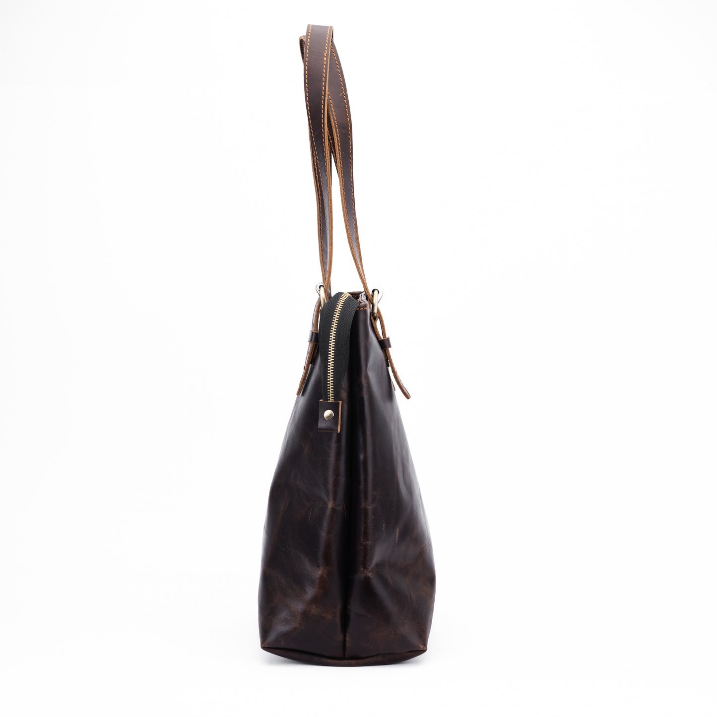 Reese Classic Tote – Handcrafted Vintage Leather Elegance